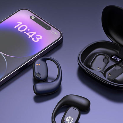 BowLift | Bluetooth headphones with bone conduction and real ear hook