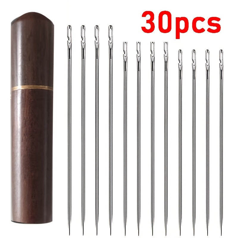 BowLift | YoPoll Self-Threading Hand Sewing Needles Kit (30pcs)