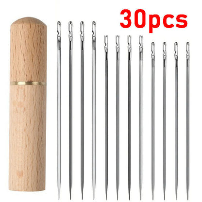 BowLift | YoPoll Self-Threading Hand Sewing Needles Kit (30pcs)