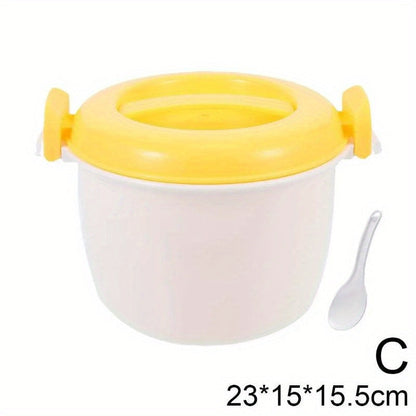 Skanto | Microwave Rice Cooker and Steamer - Versatile Vegetable Steamer, Pasta Maker, Soup and Pressure Cooker, Multi-Function Kitchen Bowl