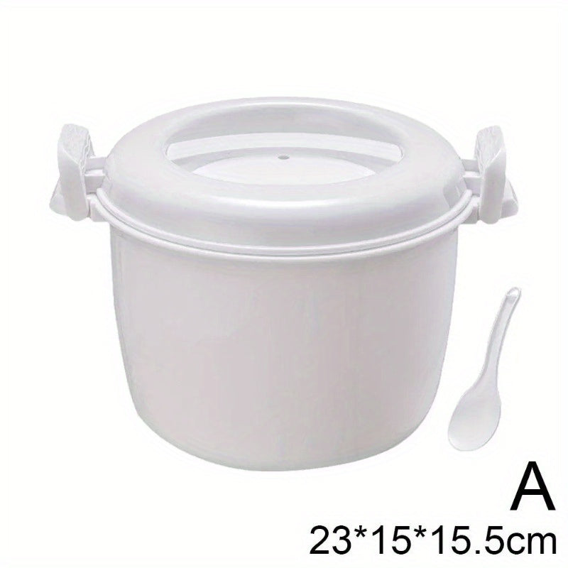 Skanto | Microwave Rice Cooker and Steamer - Versatile Vegetable Steamer, Pasta Maker, Soup and Pressure Cooker, Multi-Function Kitchen Bowl