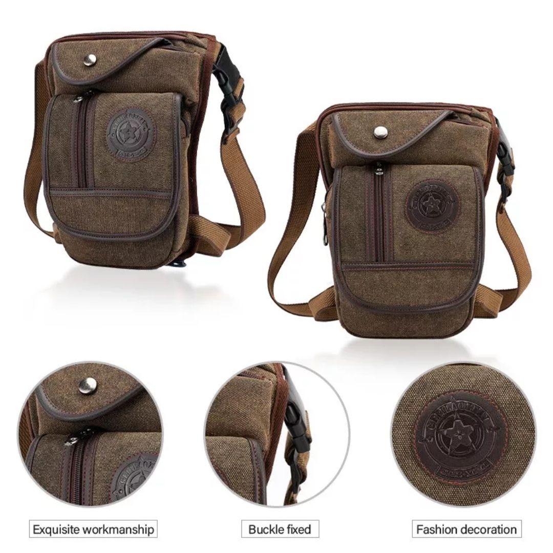BowLift | Outdoor Leg Bag – Waterproof Motorcycle Thigh & Hip Pouch for Travel & Adventure