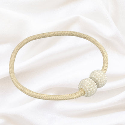 BowLift | Magnetic Pearl Curtain Tie Back | 2pcs Set
