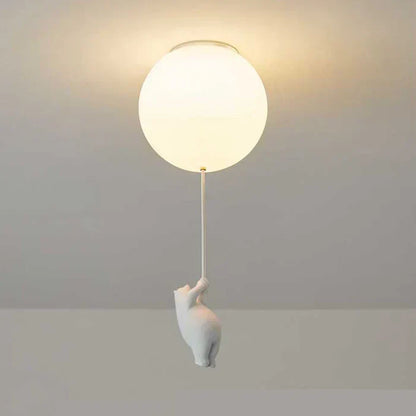 CloudBear – Playful Children's Room Lamp with Balloon