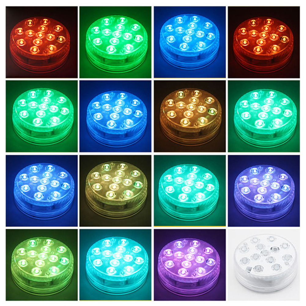 Skanto | Underwater LED Light with Remote Control – RGB Multicolor Pool Lighting for Baths and Ponds