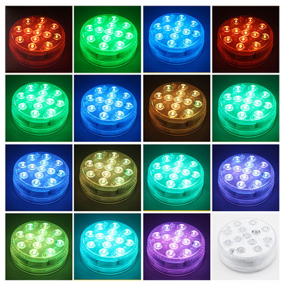 Skanto | Underwater LED Light with Remote Control – RGB Multicolor Pool Lighting for Baths and Ponds