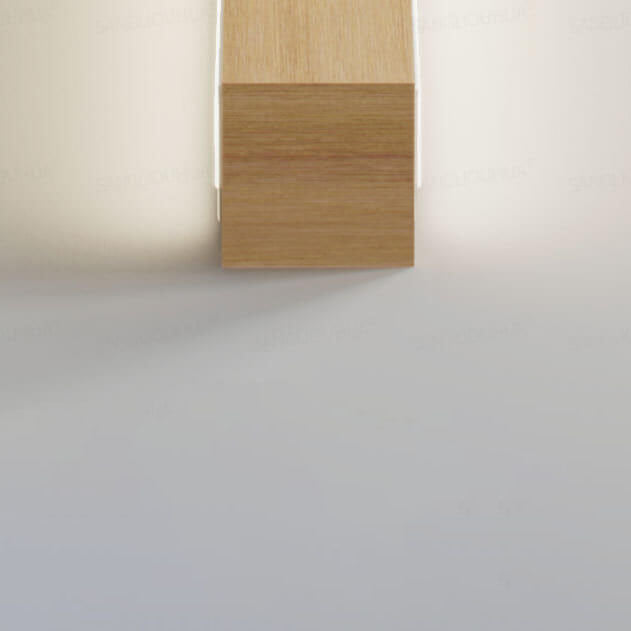 ZenBeam Japanese LED Wall Light | Solid Wood Design | Modern Accent Light