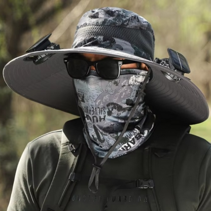 BowLift | Ultimate Outdoor Sun Hat with Rechargeable LED and Wide Brim