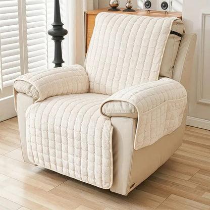 Kalsten | Snug Grid Recliner Cover