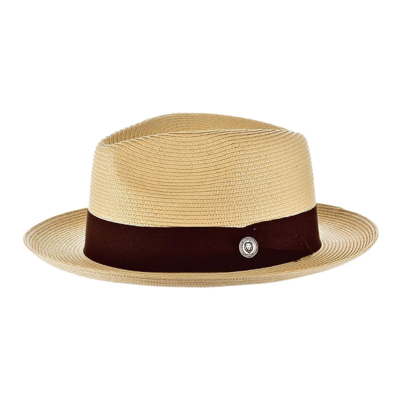 Natural Straw Fedora Hat | Bowlift
