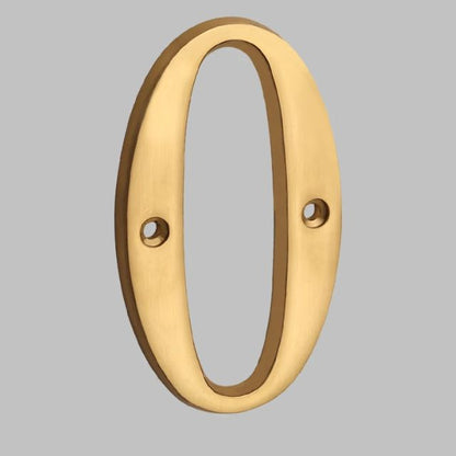 Skanto | Traditional House Numbers Made of Solid Brass