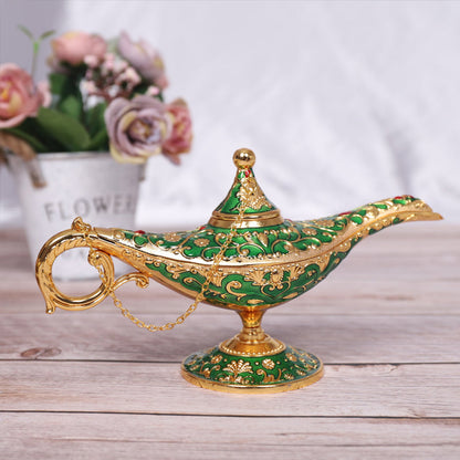 Aladdin Magic Lamp Alloy Decoration