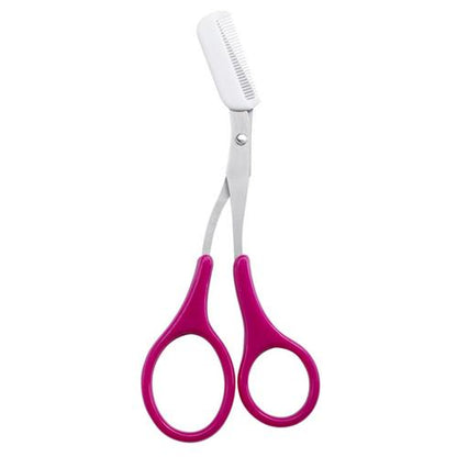 Scissors for trimming eyebrows