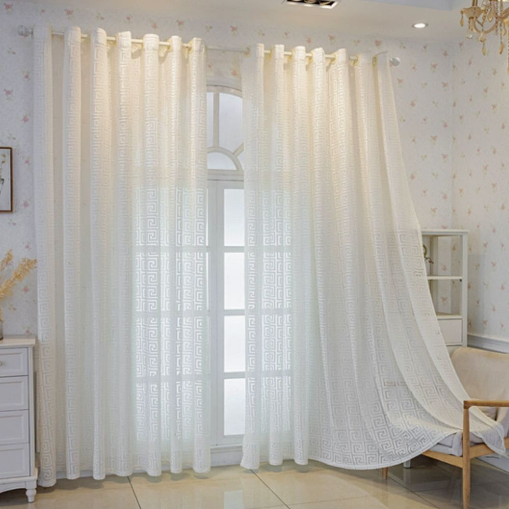 Skanto | Imperial Maze Embroidered Curtain