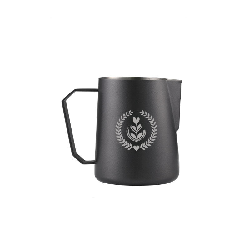 BowLift | Stainless Steel Latte Art Milk Jug – Coffee Frothing Pitcher