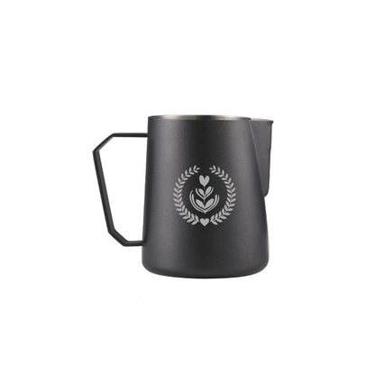 BowLift | Stainless Steel Latte Art Milk Jug – Coffee Frothing Pitcher