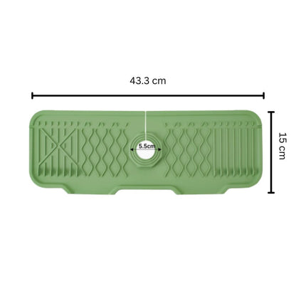 BowLift | Aqua Slope Rubber Faucet Sink Mat