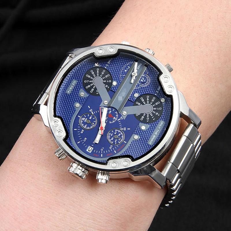 BowLift | Stainless Steel Chronograph Quartz Watch – Elegant Men’s Luxury Timepiece
