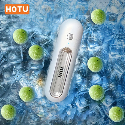 Skanto | Powerful Refrigerator Deodorizer – Removes Odors, Disinfects and Purifies Air – USB Charging – Portable, Compact, User-Friendly Odor Remover for Freezer and Fridge