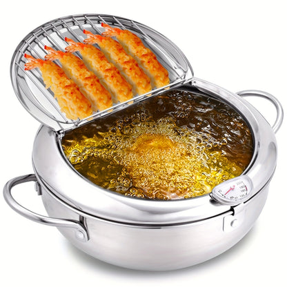ThermaFryer - Premium Fryer with Temperature Control Bowlift