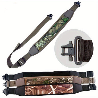 Skanto | Camo 2-Point Sling with Quick Release Buckles – Robust Shoulder Strap for Outdoor Adventures – Comfortable, All-Terrain with Seamless Length Adjustment