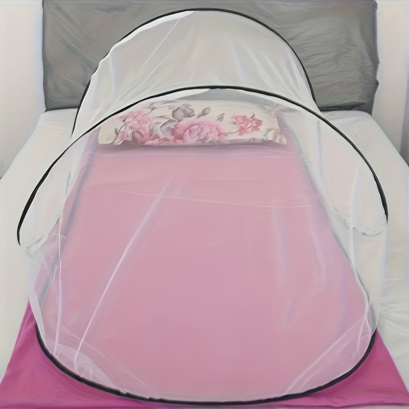 BowLift | InsectoGuard Solo Mosquito Net | Ultralight & Foldable | With Zipper | 200×80×56 cm | For 1 Person