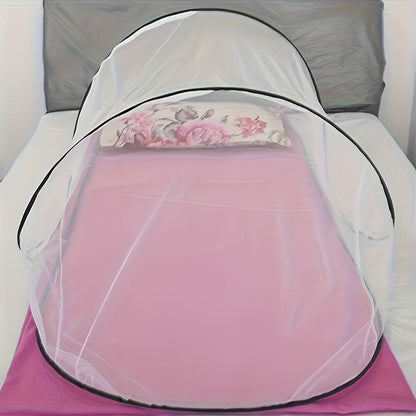 BowLift | InsectoGuard Solo Mosquito Net | Ultralight & Foldable | With Zipper | 200×80×56 cm | For 1 Person