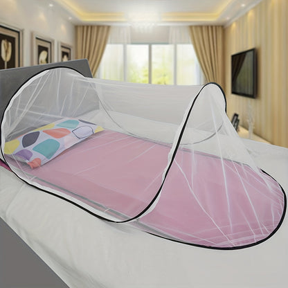 BowLift | InsectoGuard Solo Mosquito Net | Ultralight & Foldable | With Zipper | 200×80×56 cm | For 1 Person