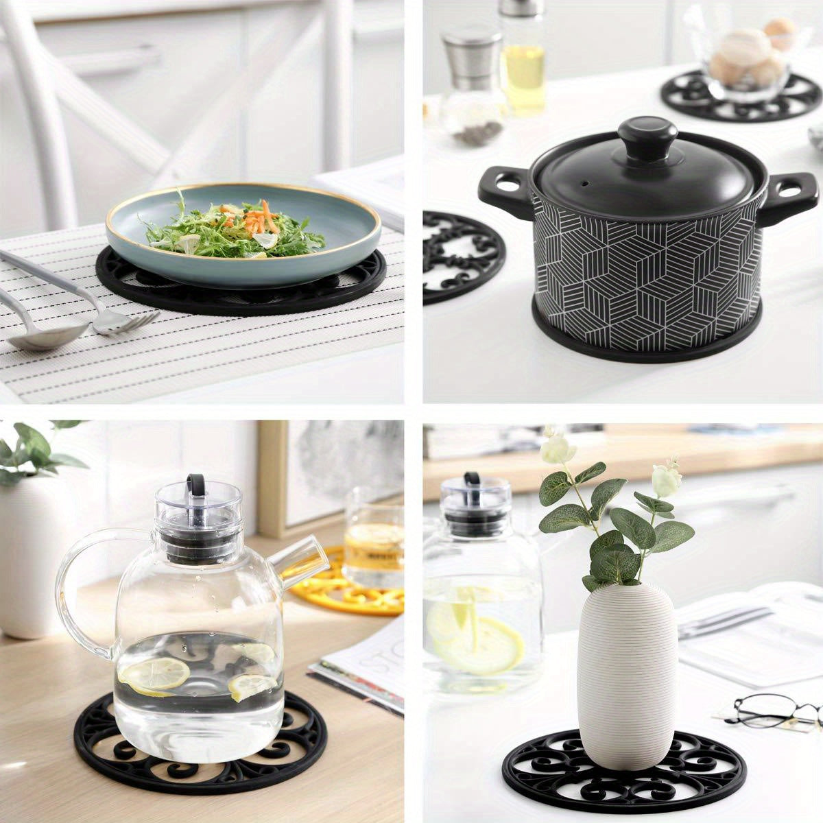 BowLift | Silicone Heat Resistant Trivets for Kitchen