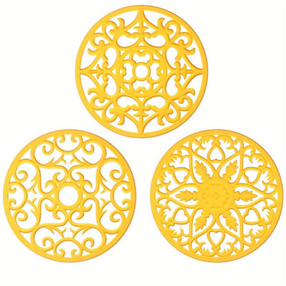 Skanto | Heat-Resistant Silicone Trivets for Kitchen