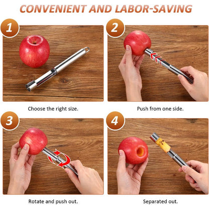 BowLift | Stainless Fruit Corer Set