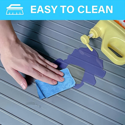 Skanto | Durable Silicone Under Sink Mat - Waterproof Drip Pan Insert for Kitchen and Bathroom Cabinets - Easy-Care Storage Solution