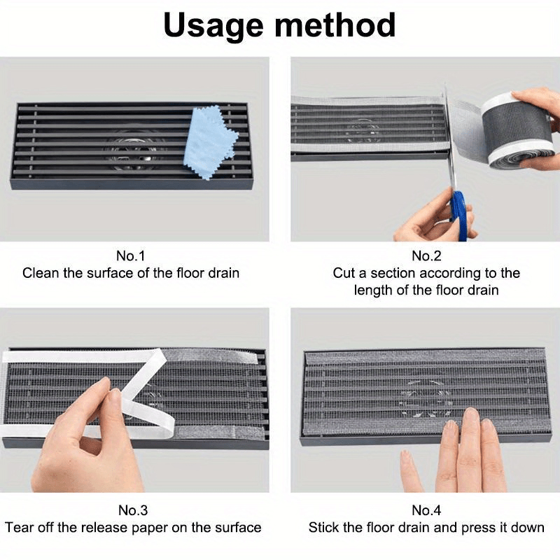 Self-adhesive drain protection grid 5 m | Bowlift