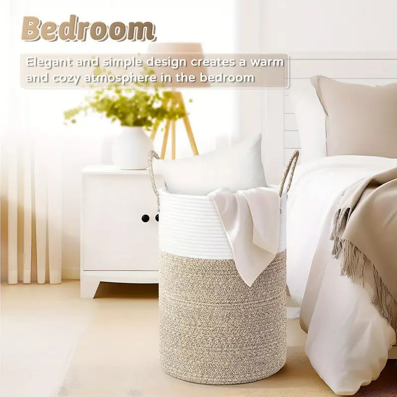 Skanto | Stylish Cotton Storage Basket