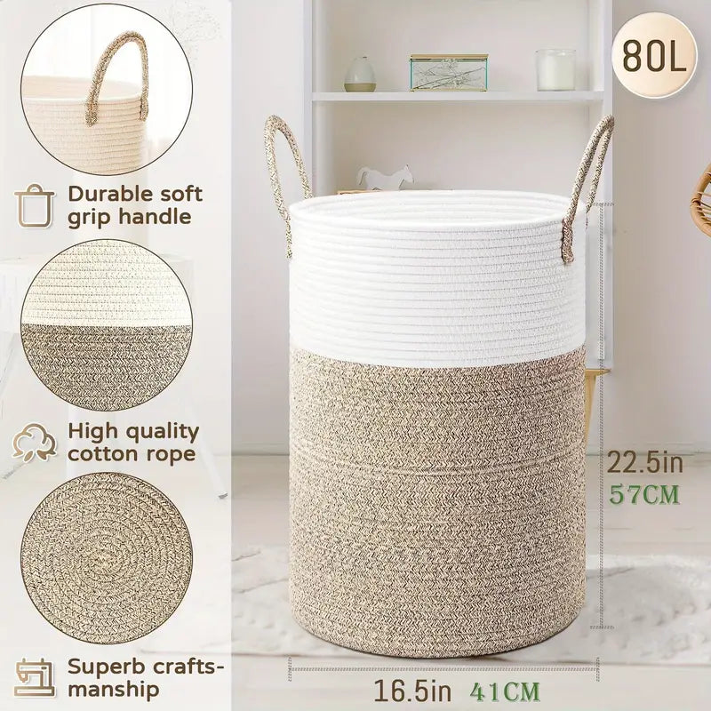 Skanto | Stylish Cotton Storage Basket