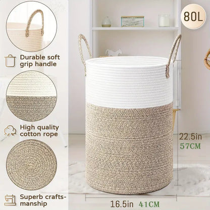 Skanto | Stylish Cotton Storage Basket