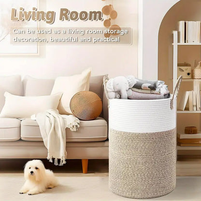 Skanto | Stylish Cotton Storage Basket