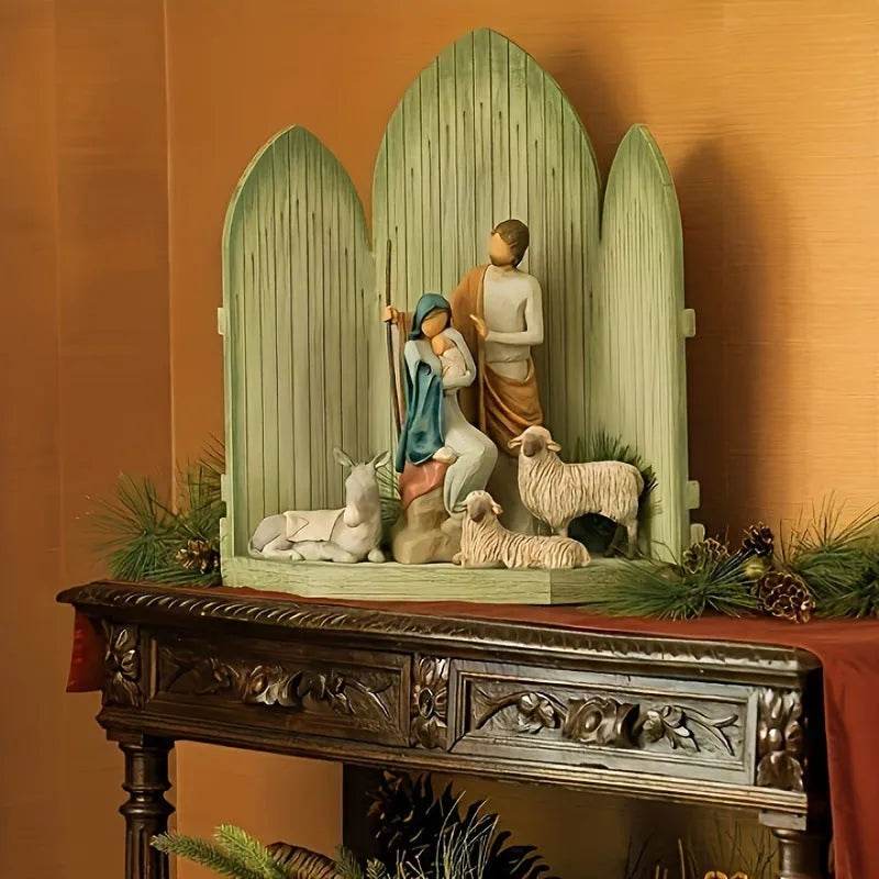 Skanto | Christmas Sculpture Hand-Painted Holiday Ornaments