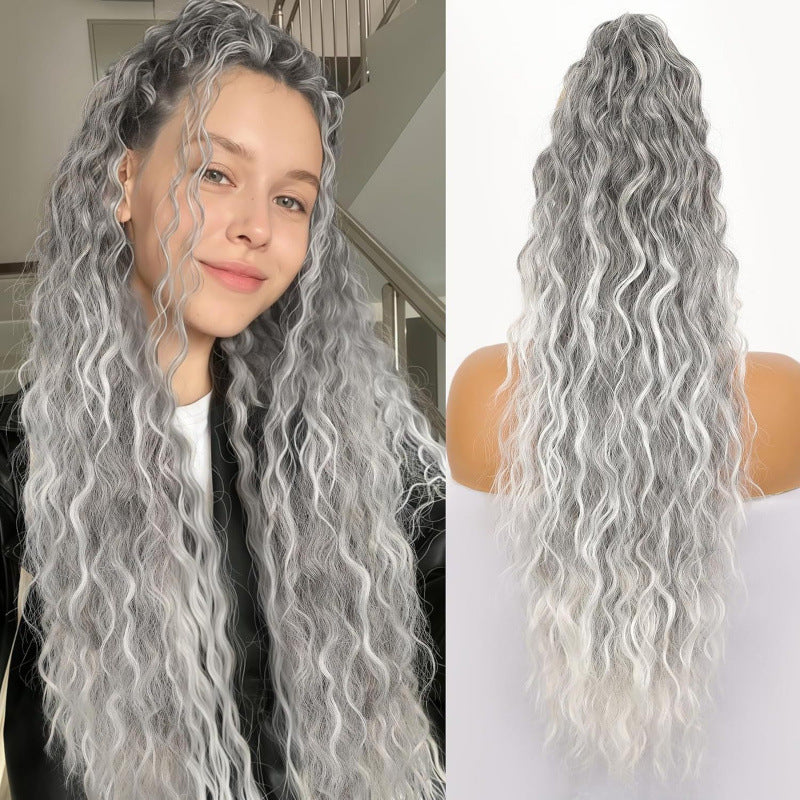 Skanto | Water Wave Ponytail Wig