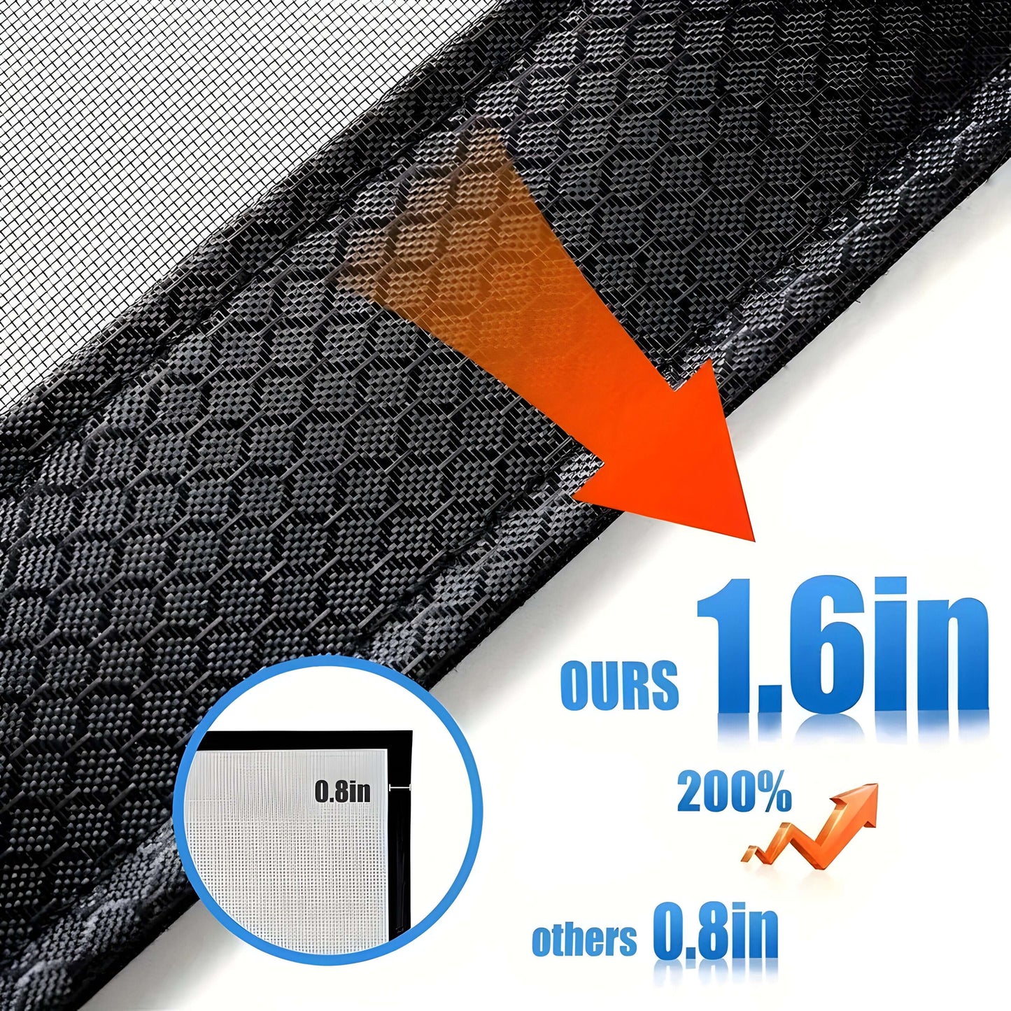 Self-closing Magnetic Insect Screen with Pet-friendly Opening | Bowlift