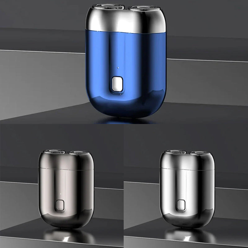 Newly arrived: Mini electric shaver with two shaving heads