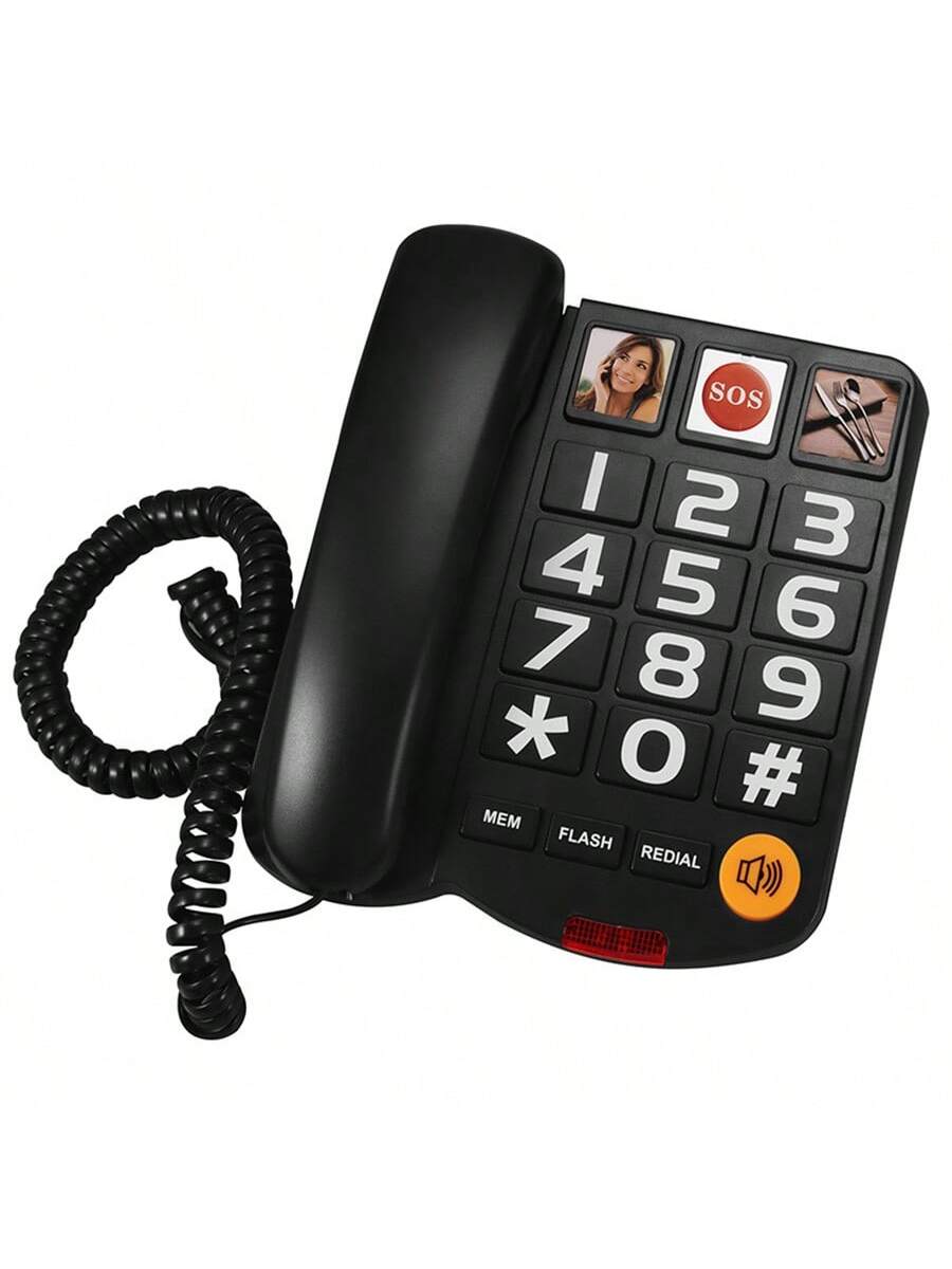 Skanto | Wired Home Phone for Seniors – Stylish, Simple, and Durable