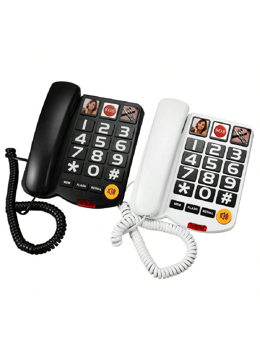 Skanto | Wired Home Phone for Seniors – Stylish, Simple, and Durable