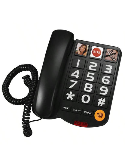 Skanto | Wired Home Phone for Seniors – Stylish, Simple, and Durable