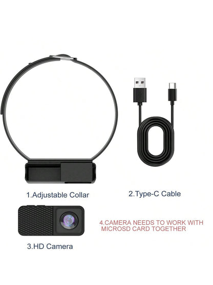 BowLift | Portable 160° Pet Camera for Cats & Dogs with 1080P HD Video – 32GB