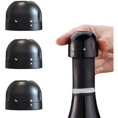 Skanto | Reusable Leak-Proof Silicone Sealing Cap for Champagne and Wine Bottles