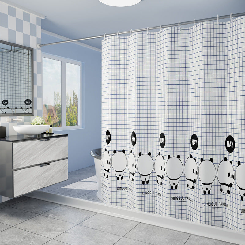 Fun and Playful Shower Curtain