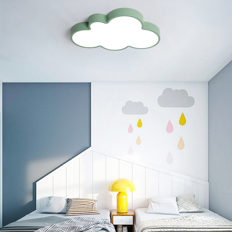 Child-friendly ceiling light cloud design | Karnz