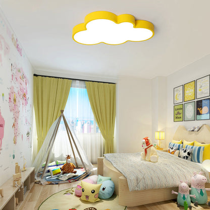 Child-friendly ceiling light cloud design | Karnz