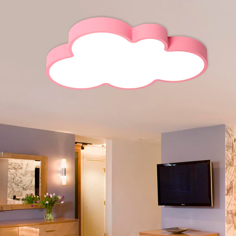 Child-friendly ceiling light cloud design | Karnz
